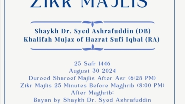 Durood Sharif Zikr Majlis