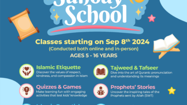 Sunday School – 2024/2025